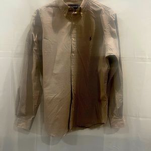 Ralph Lauren Classic fit long sleeve casual button down shirt Size L $25